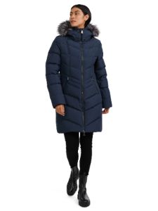 January Women's Quilted Puffer w/ Faux Fur sold by Pajar