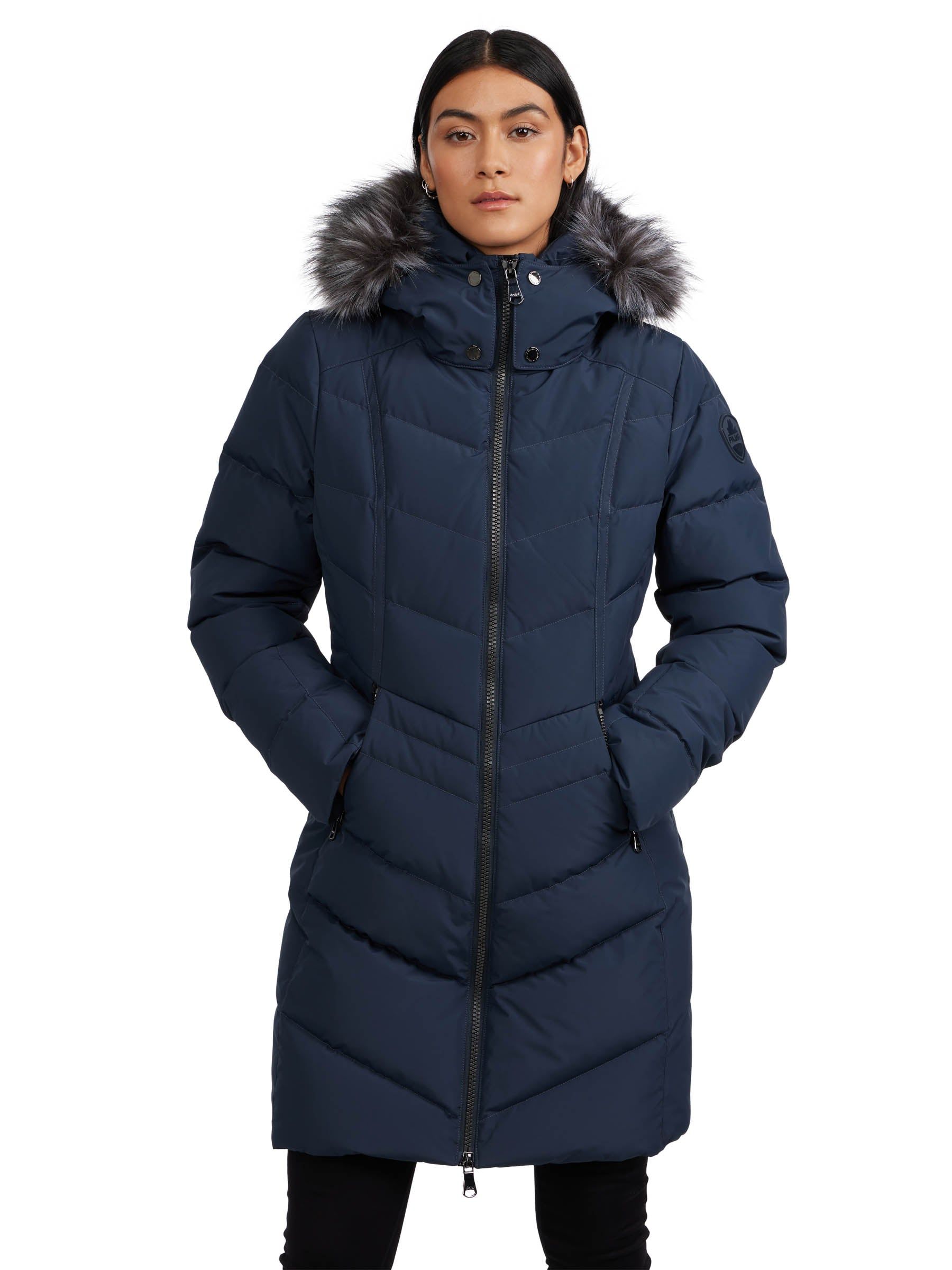 January Women's Quilted Puffer w/ Faux Fur sold by Pajar