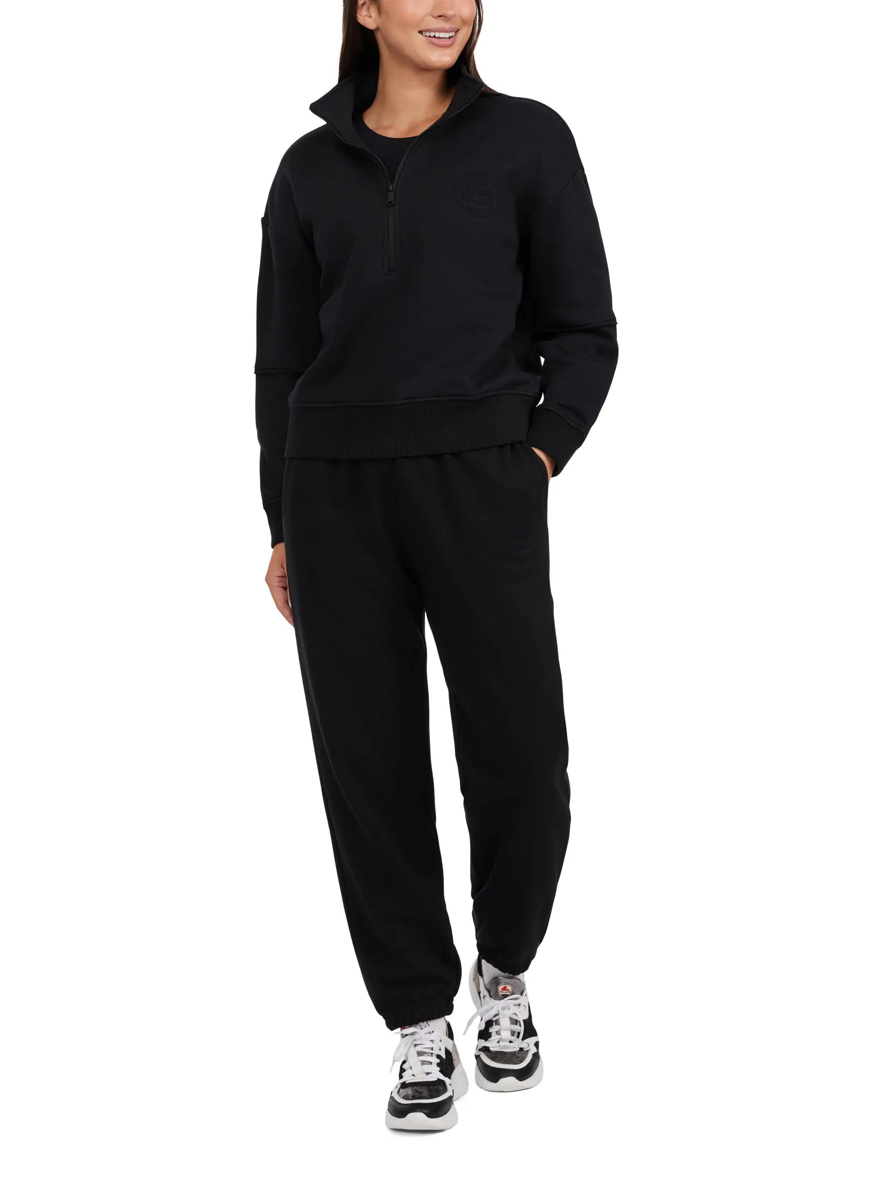 Huron Women's Half-Zip Sweatshirt sold by Pajar product image thumbnail 5