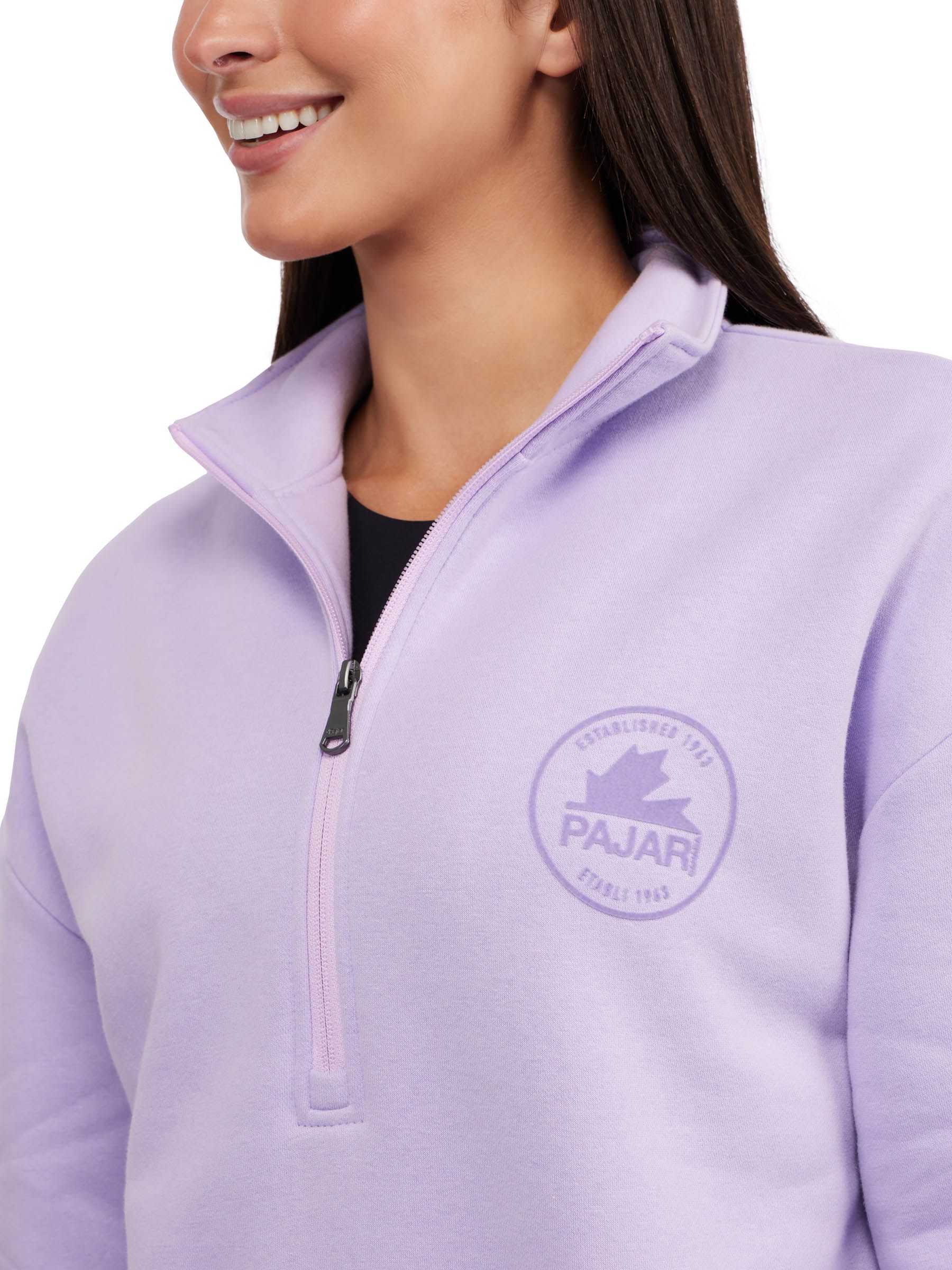 Huron Women's Half-Zip Sweatshirt sold by Pajar product image thumbnail 14