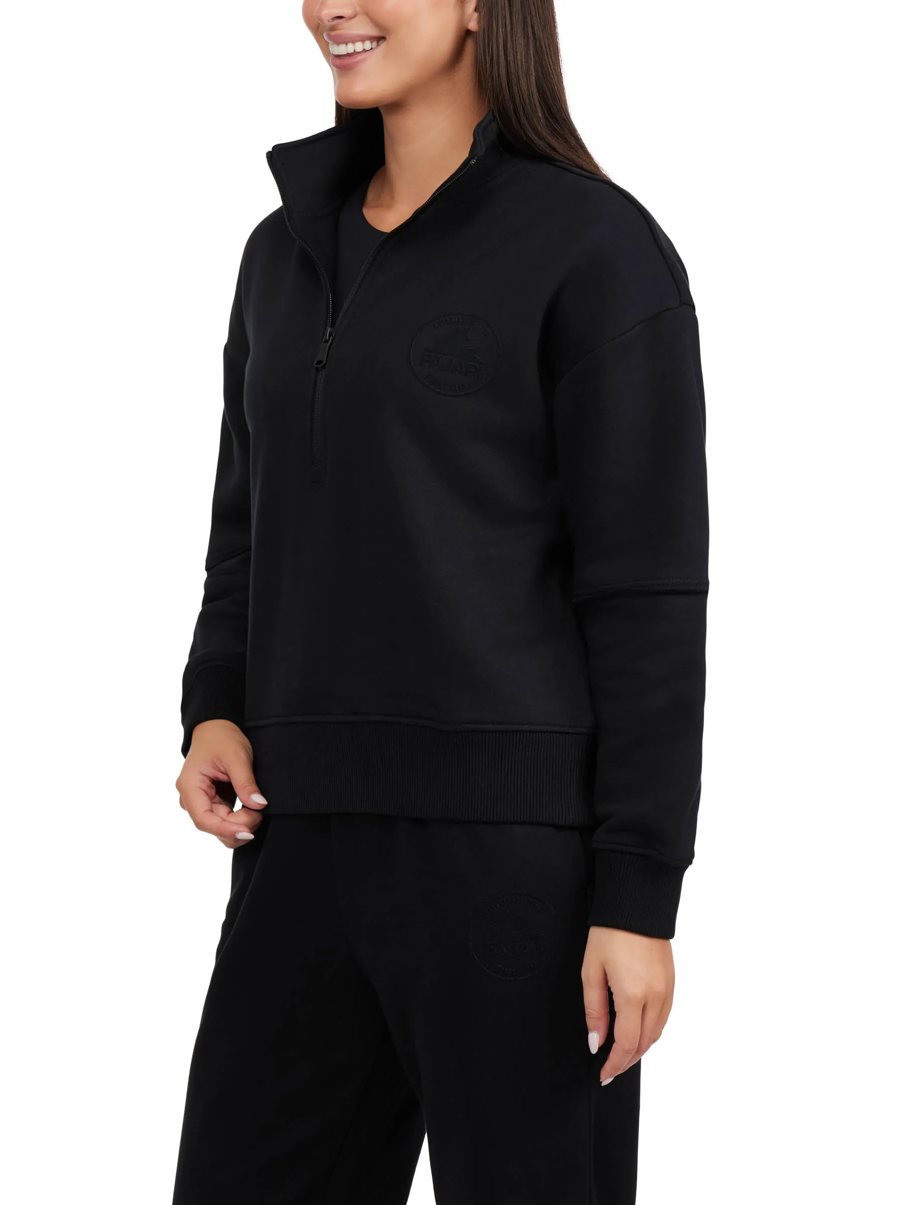 Huron Women's Half-Zip Sweatshirt sold by Pajar product image thumbnail 2