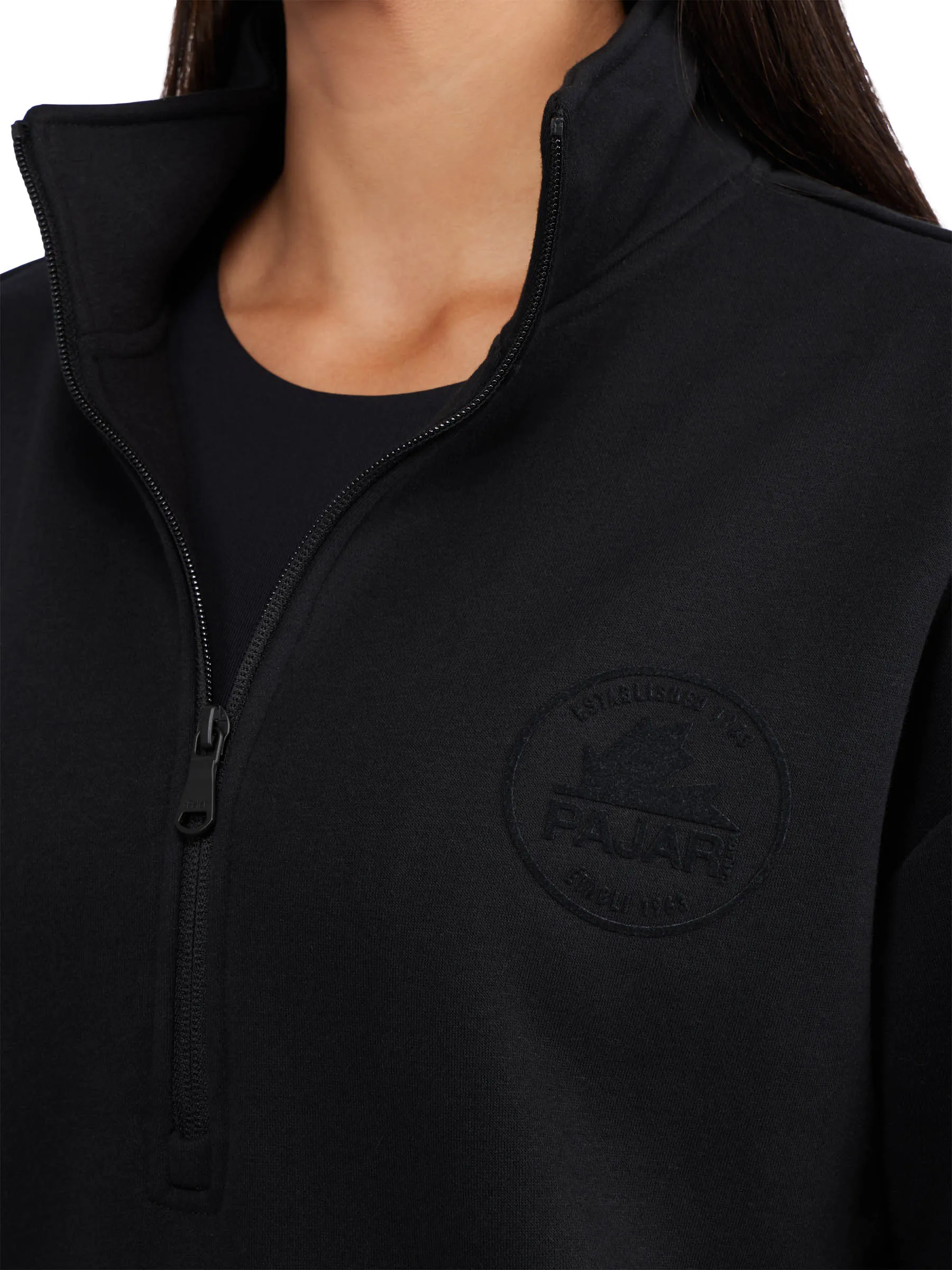 Huron Women's Half-Zip Sweatshirt sold by Pajar product image thumbnail 4