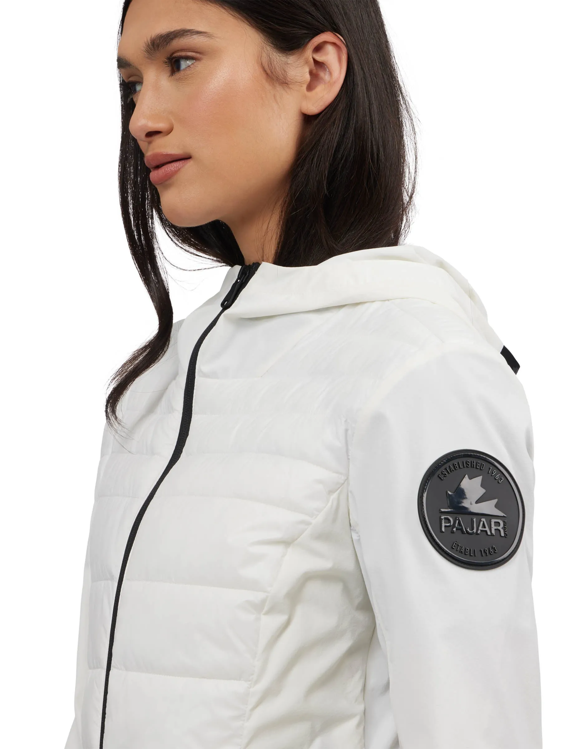 Cressy Women's Quilted Hooded Stretch Puffer sold by Pajar product image thumbnail 5