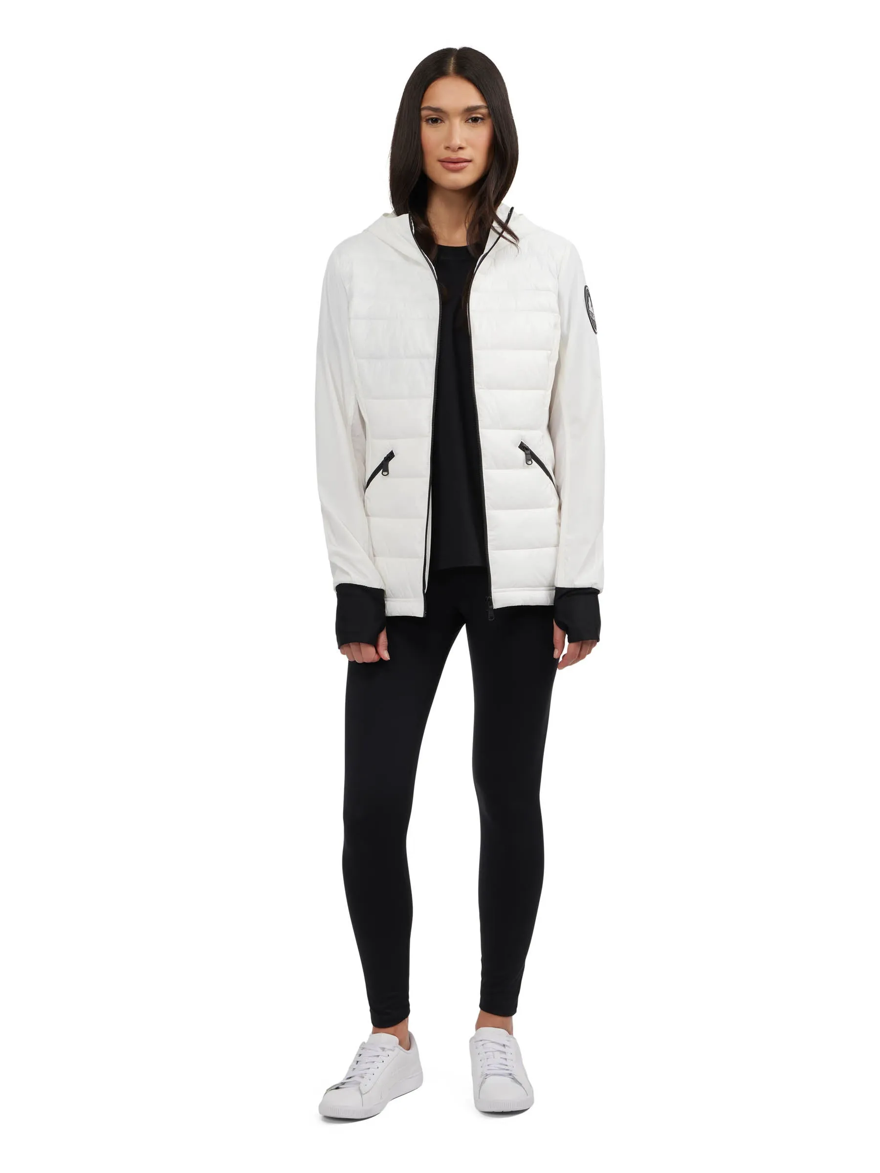 Cressy Women's Quilted Hooded Stretch Puffer sold by Pajar product image thumbnail 2