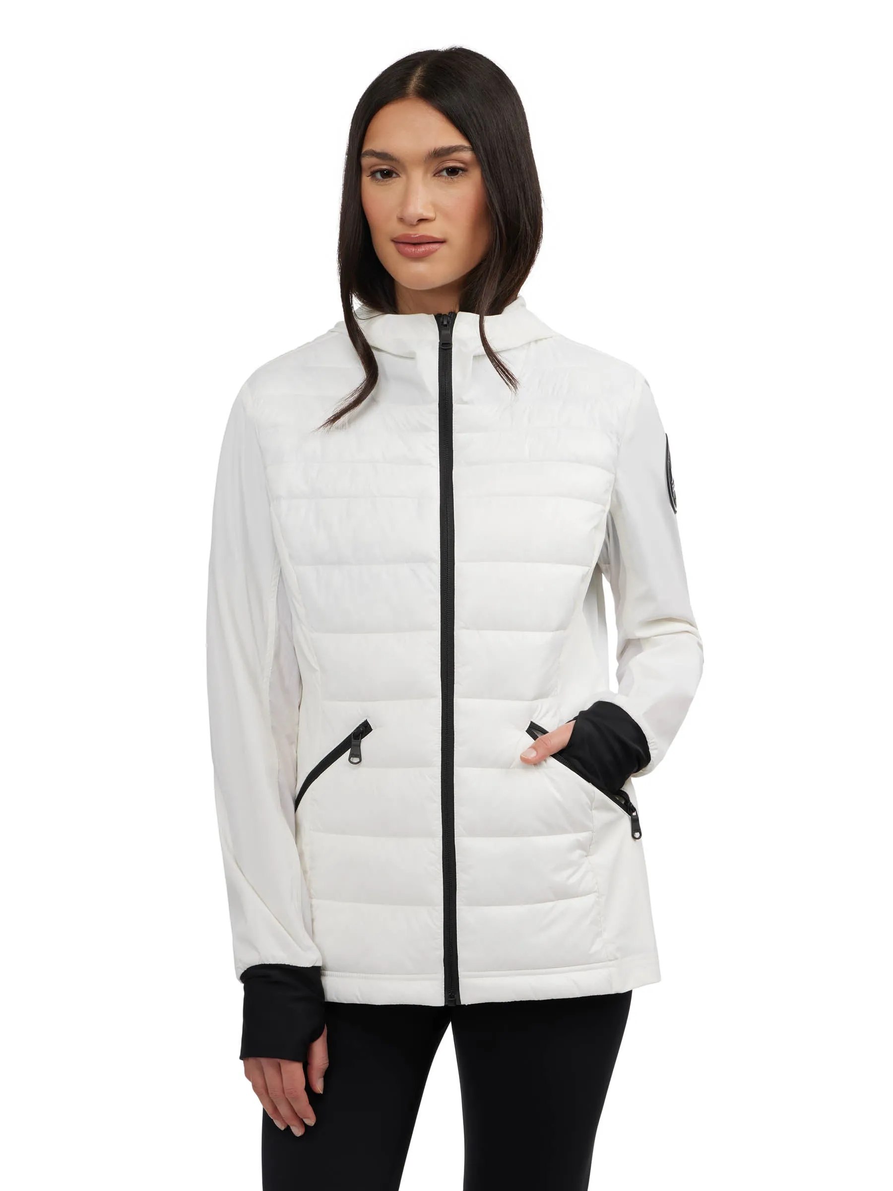Cressy Women's Quilted Hooded Stretch Puffer sold by Pajar