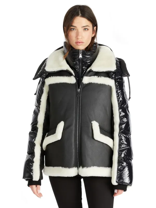 Danique Women's Luxury 3-in-1 Mixed-Media Puffer sold by Pajar
