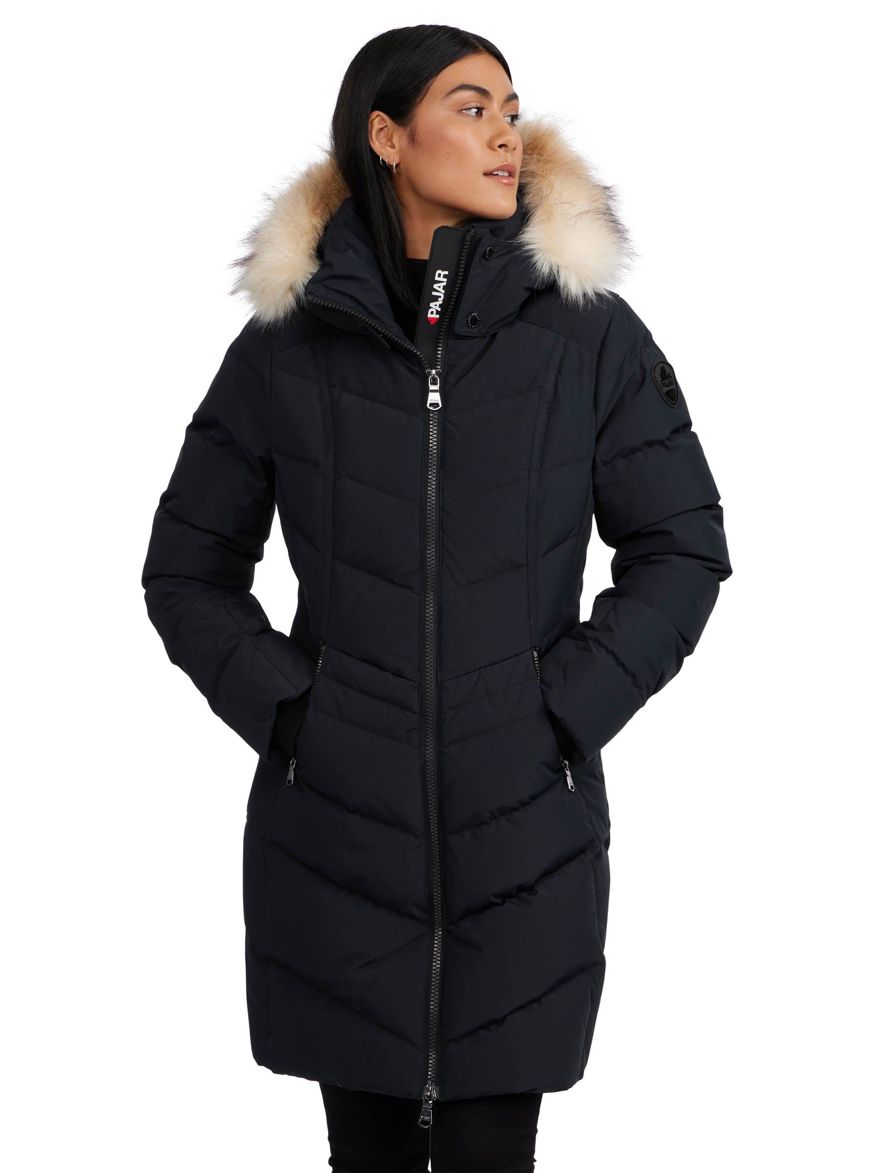 January Women's Quilted Puffer w/ Faux Fur sold by Pajar