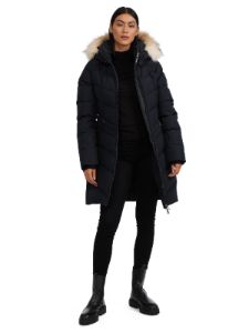 January Women's Quilted Puffer w/ Faux Fur sold by Pajar