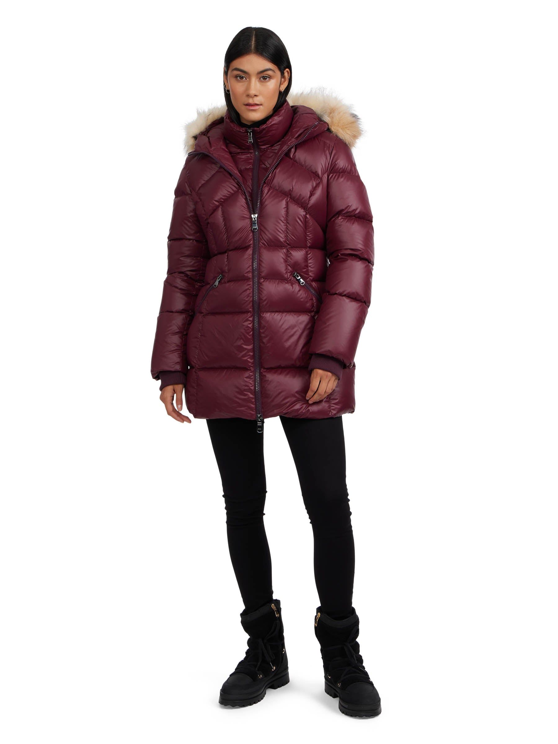 Ares Women's Puffer Jacket w/Faux Fur Trim sold by Pajar product image thumbnail 2