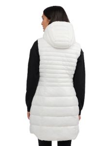 Keiko Women's Mid-Length Puffer Vest sold by Pajar