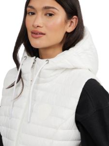Keiko Women's Mid-Length Puffer Vest sold by Pajar