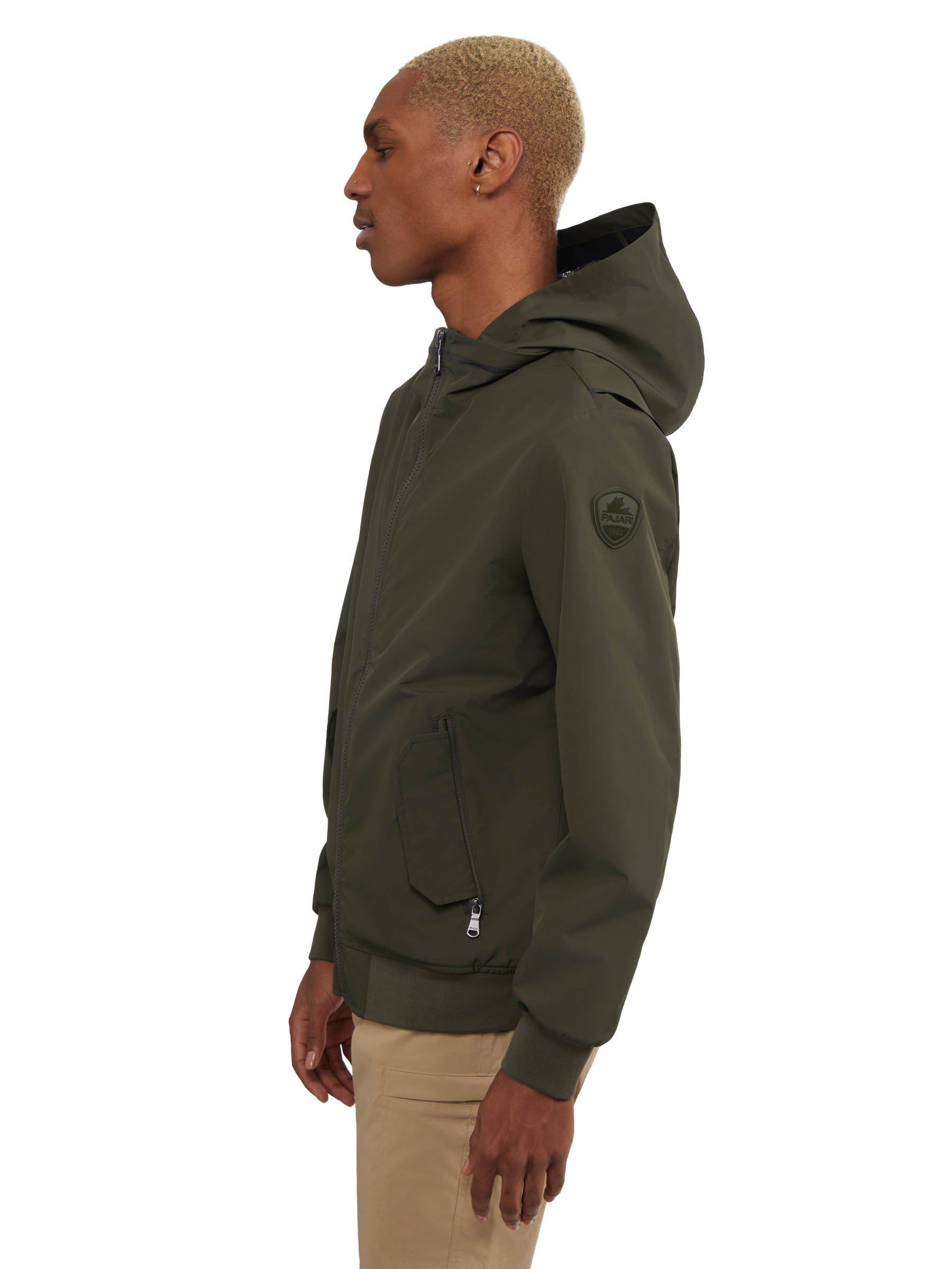 Riku Men's Golf-Style Rain Shell w/ Detachable Hood sold by Pajar product image thumbnail 3