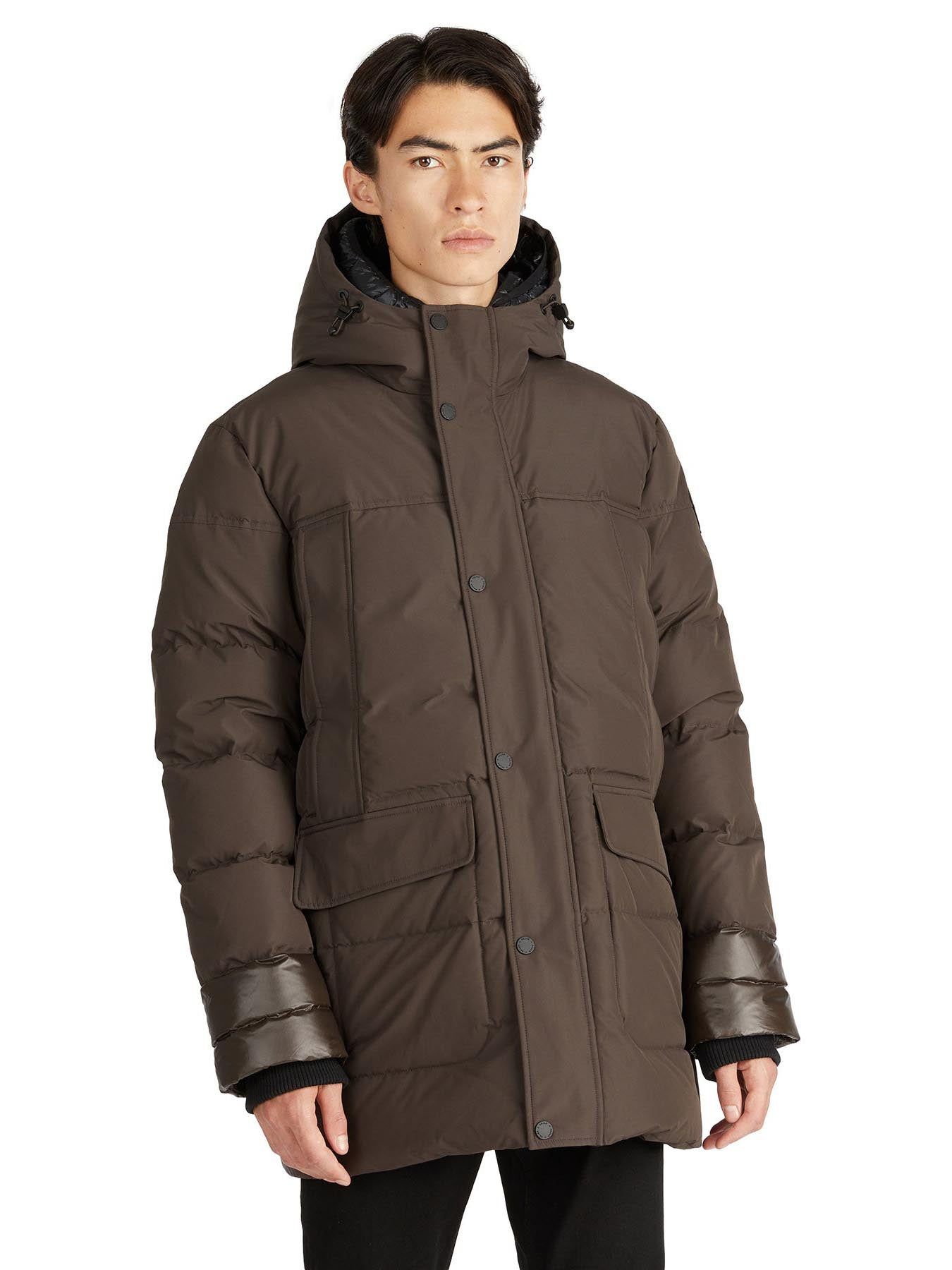 Alcott Men's Quilted Mixed-Media Parka sold by Pajar