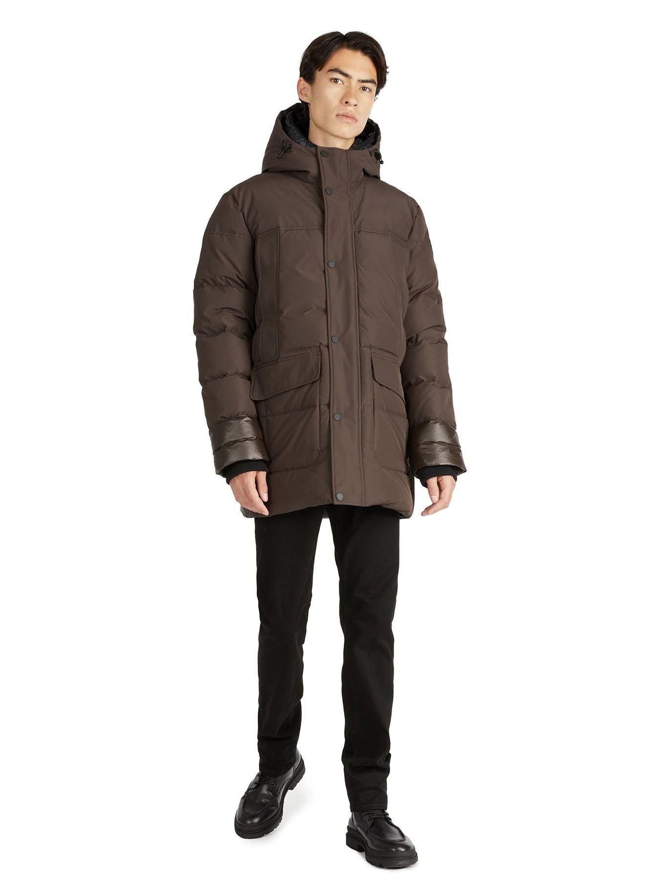 Alcott Men's Quilted Mixed-Media Parka sold by Pajar product image thumbnail 2