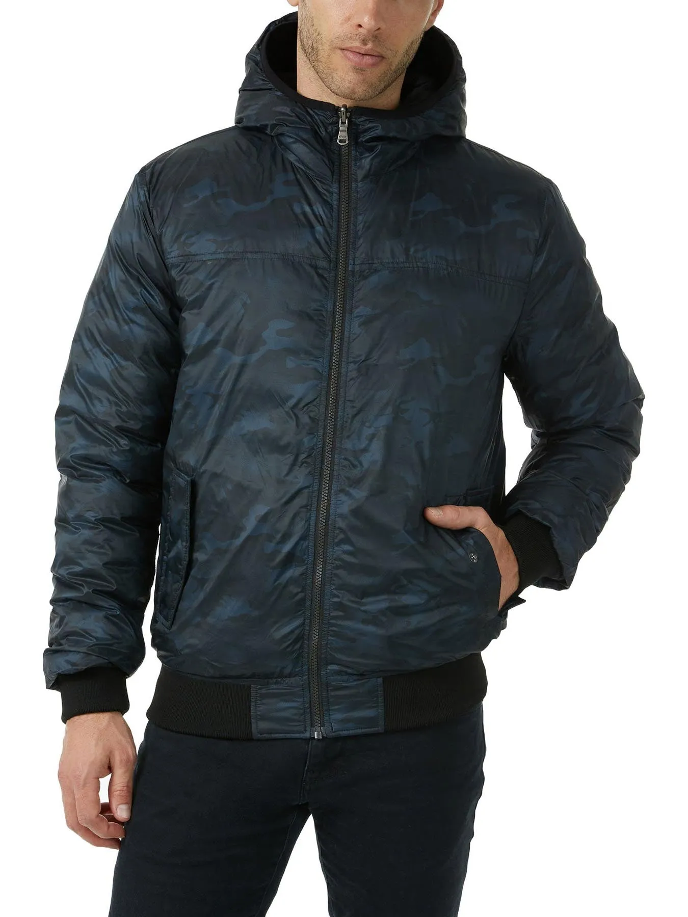 Maxwell Men's Lightweight Reversible Bomber sold by Pajar product image thumbnail 2