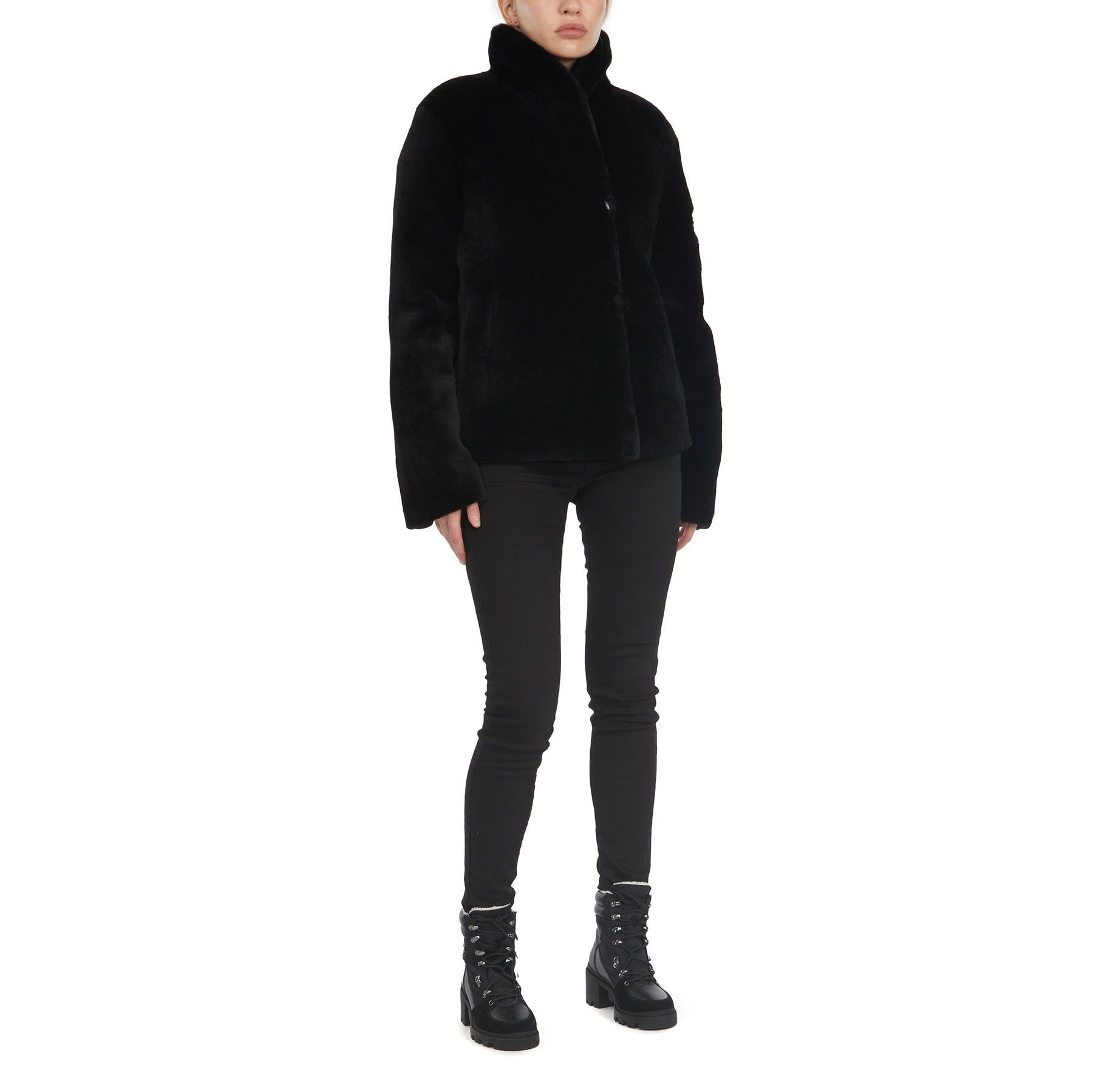 Nathalie Women's Reversible Shearling Jacket sold by Pajar product image thumbnail 3