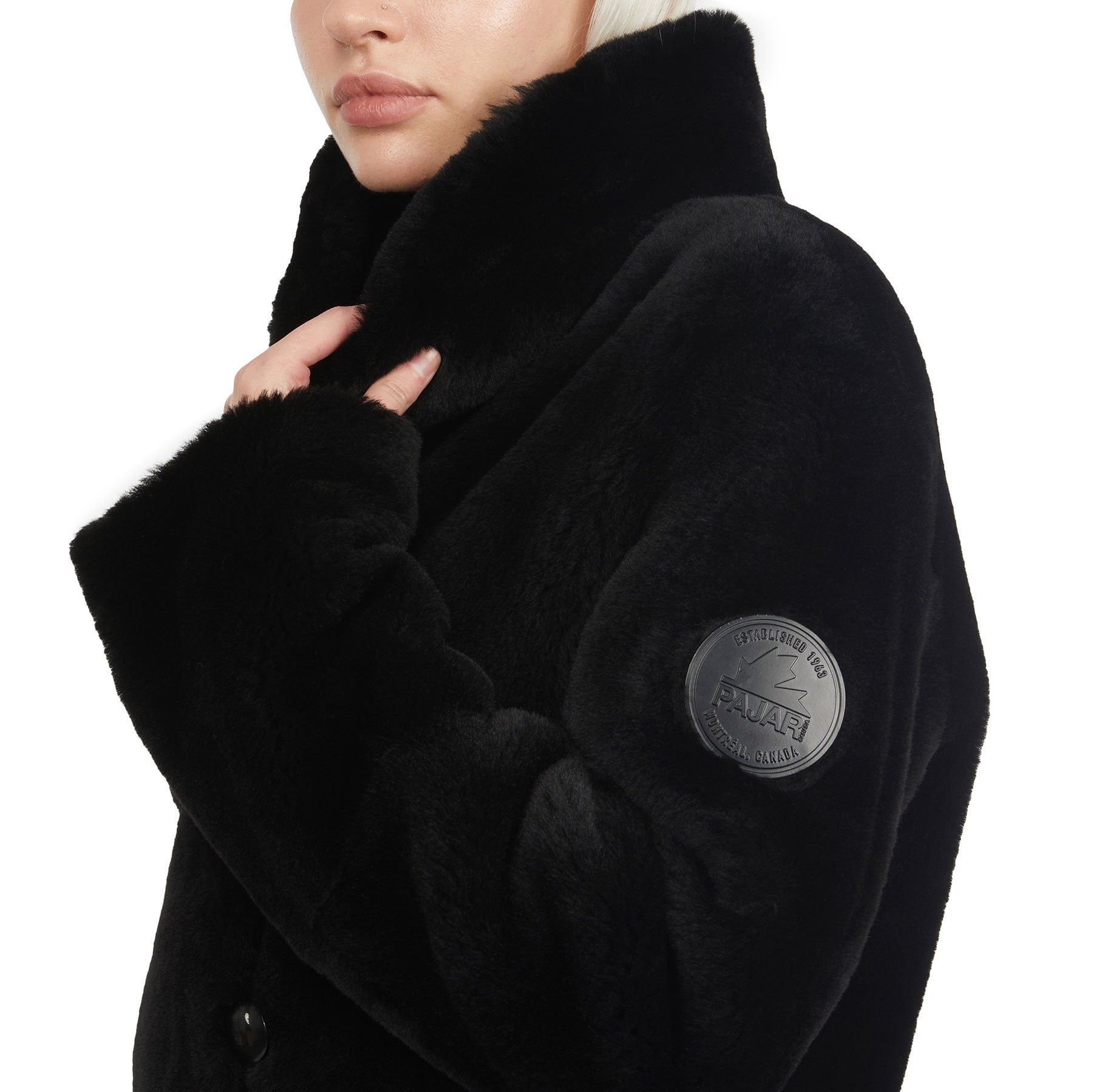 Nathalie Women's Reversible Shearling Jacket sold by Pajar