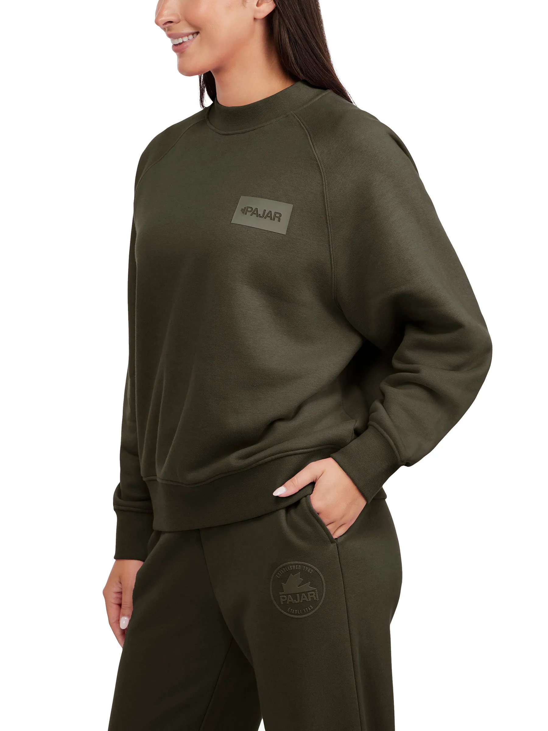 Atlin Women's Oversized Fit Crew Sweatshirt sold by Pajar product image thumbnail 5