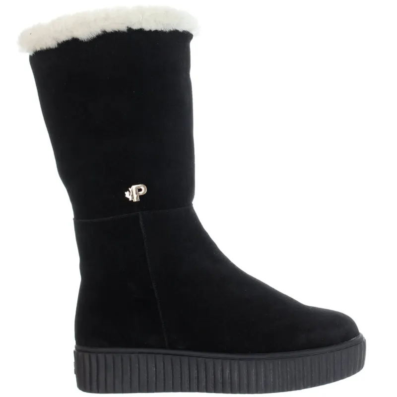 Claudia Women's Suede Heritage Boot sold by Pajar