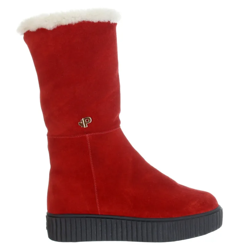 Claudia Women's Suede Heritage Boot sold by Pajar