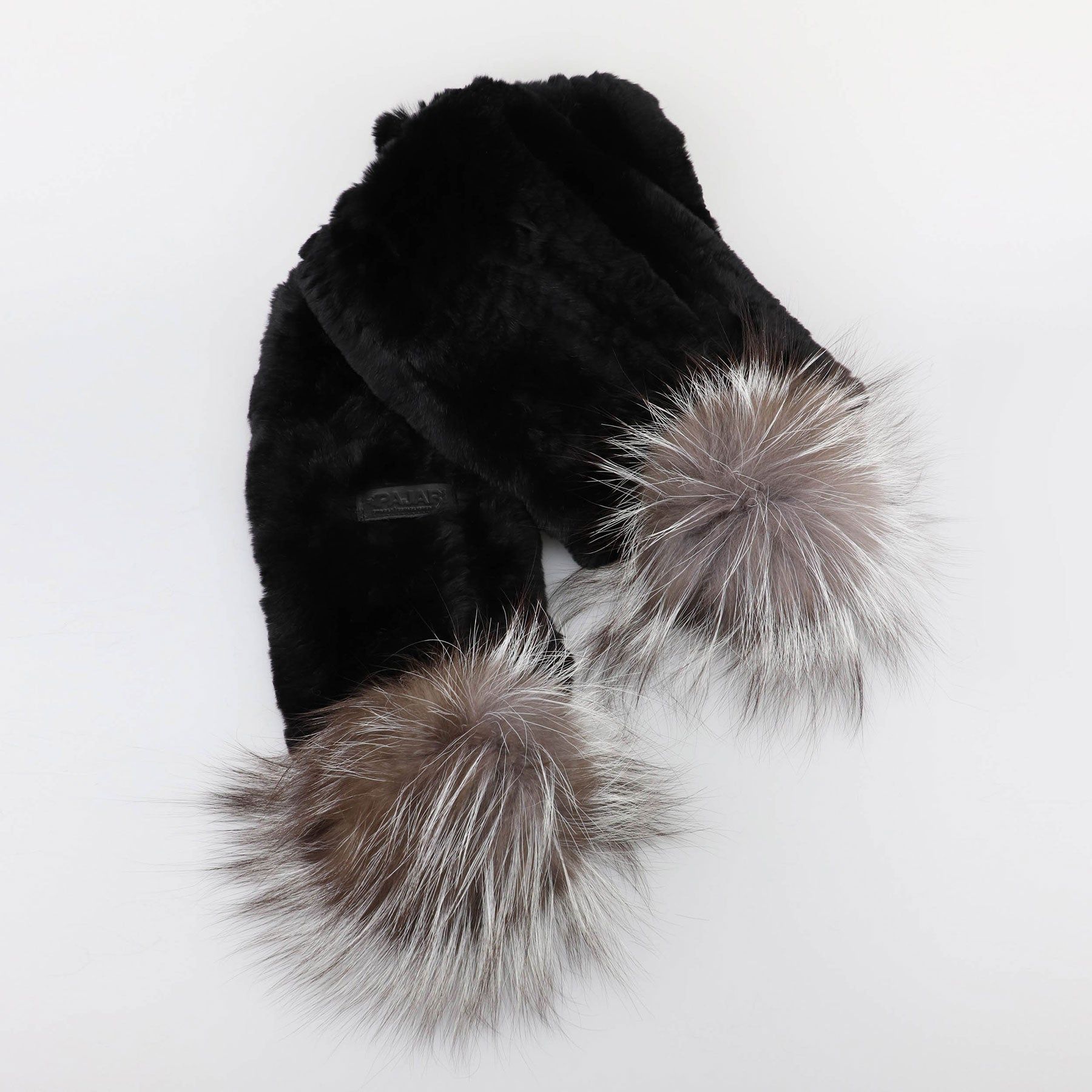 Rexal Knitted Scarf w/ Fur Pompom sold by Pajar product image thumbnail 2