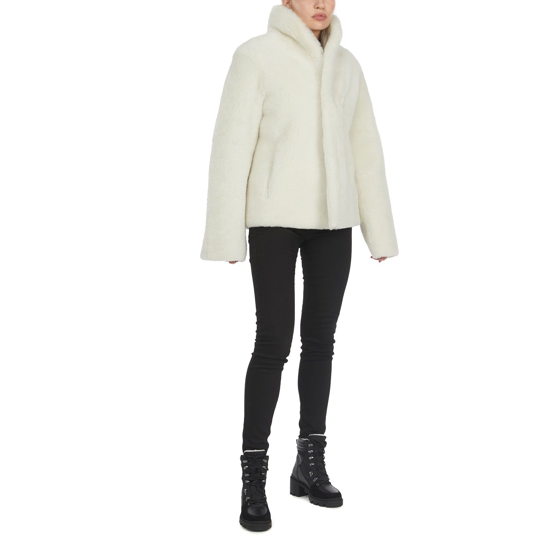 Nathalie Women's Reversible Shearling Jacket sold by Pajar product image thumbnail 4