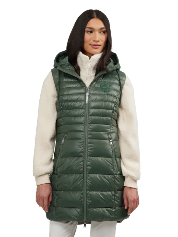 Keiko Women's Mid-Length Puffer Vest sold by Pajar