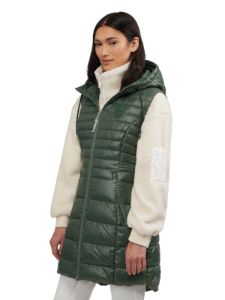 Keiko Women's Mid-Length Puffer Vest sold by Pajar