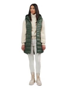 Keiko Women's Mid-Length Puffer Vest sold by Pajar