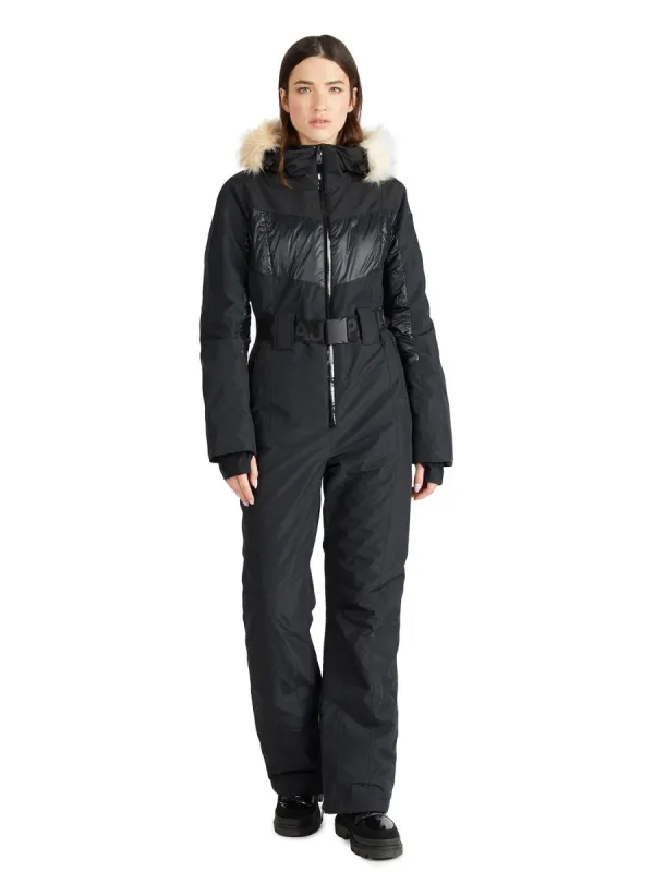 Pearl Women's Ski Jumpsuit w/ Faux Fur Trim sold by Pajar