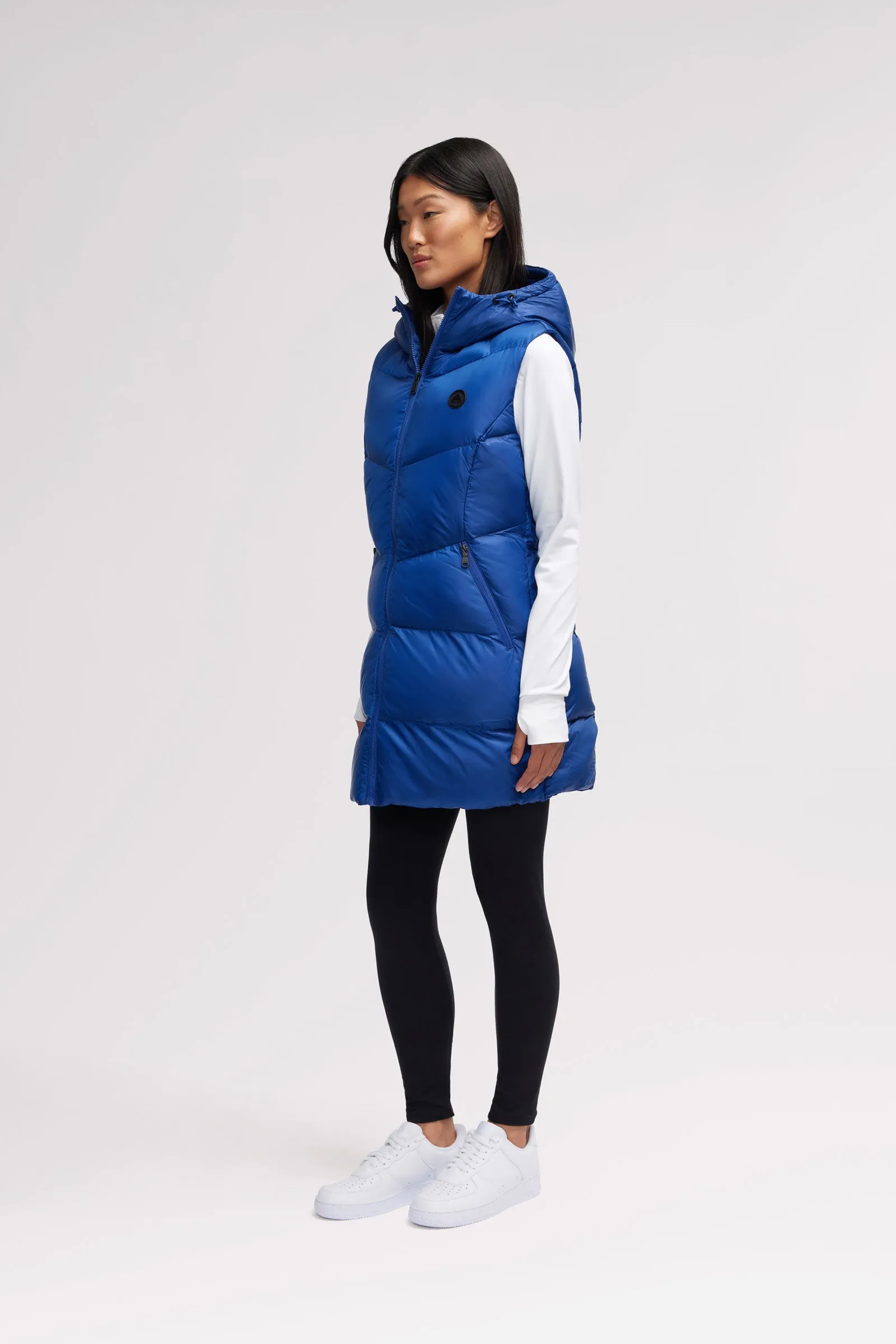 Anais Women's Mid Length Puffer Vest sold by Pajar product image thumbnail 2
