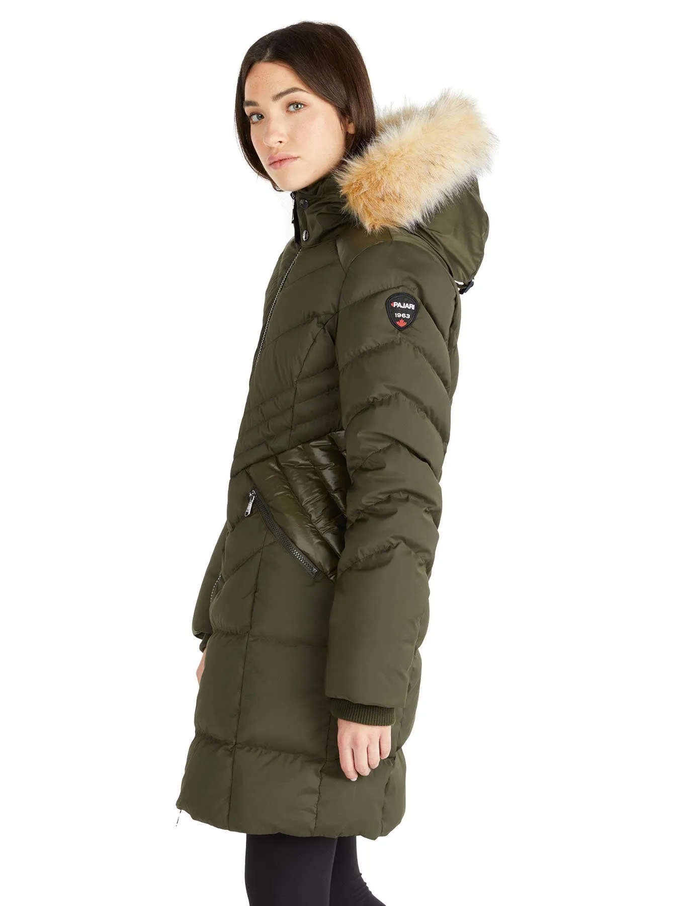 Countess Women's Puffer w/ Faux Fur Trim - 502 sold by Pajar product image thumbnail 3
