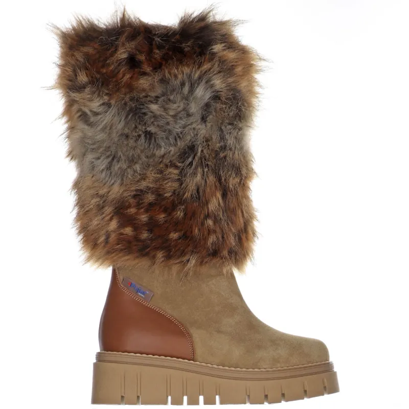Anora-Eco Women's Suede and Faux Fur Boot - 502 sold by Pajar
