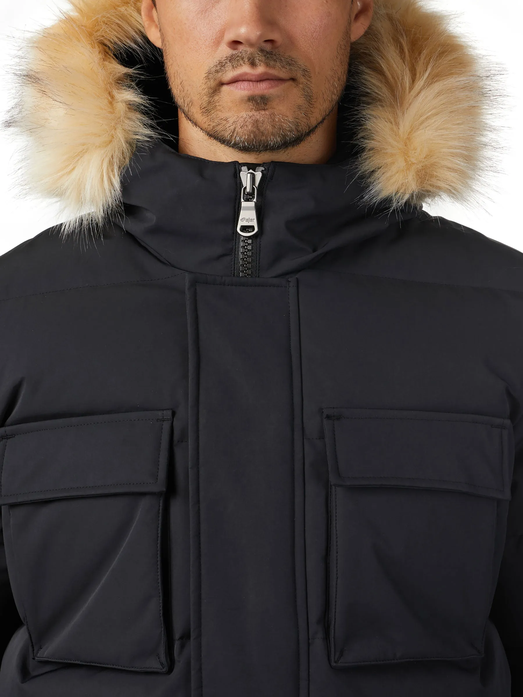 Hamilton Men's Quilted Parka w/Faux Fur Trim - 502 sold by Pajar product image thumbnail 4