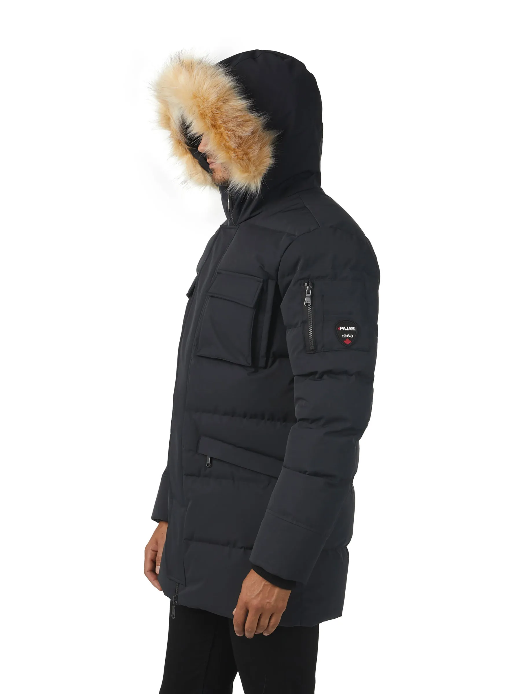 Hamilton Men's Quilted Parka w/Faux Fur Trim - 502 sold by Pajar product image thumbnail 2