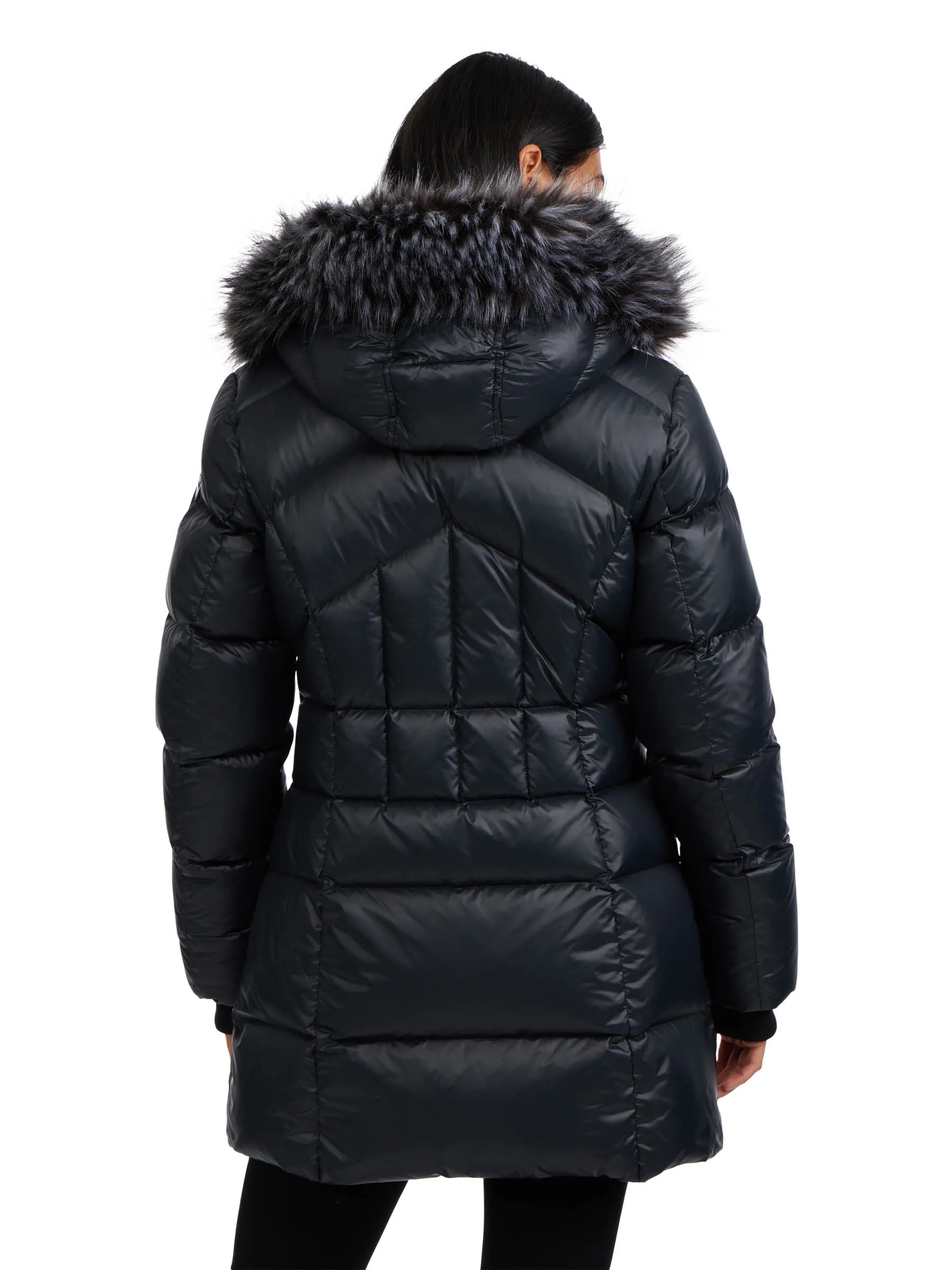 Ares Women's Puffer Jacket w/Faux Fur Trim - 502 sold by Pajar product image thumbnail 4