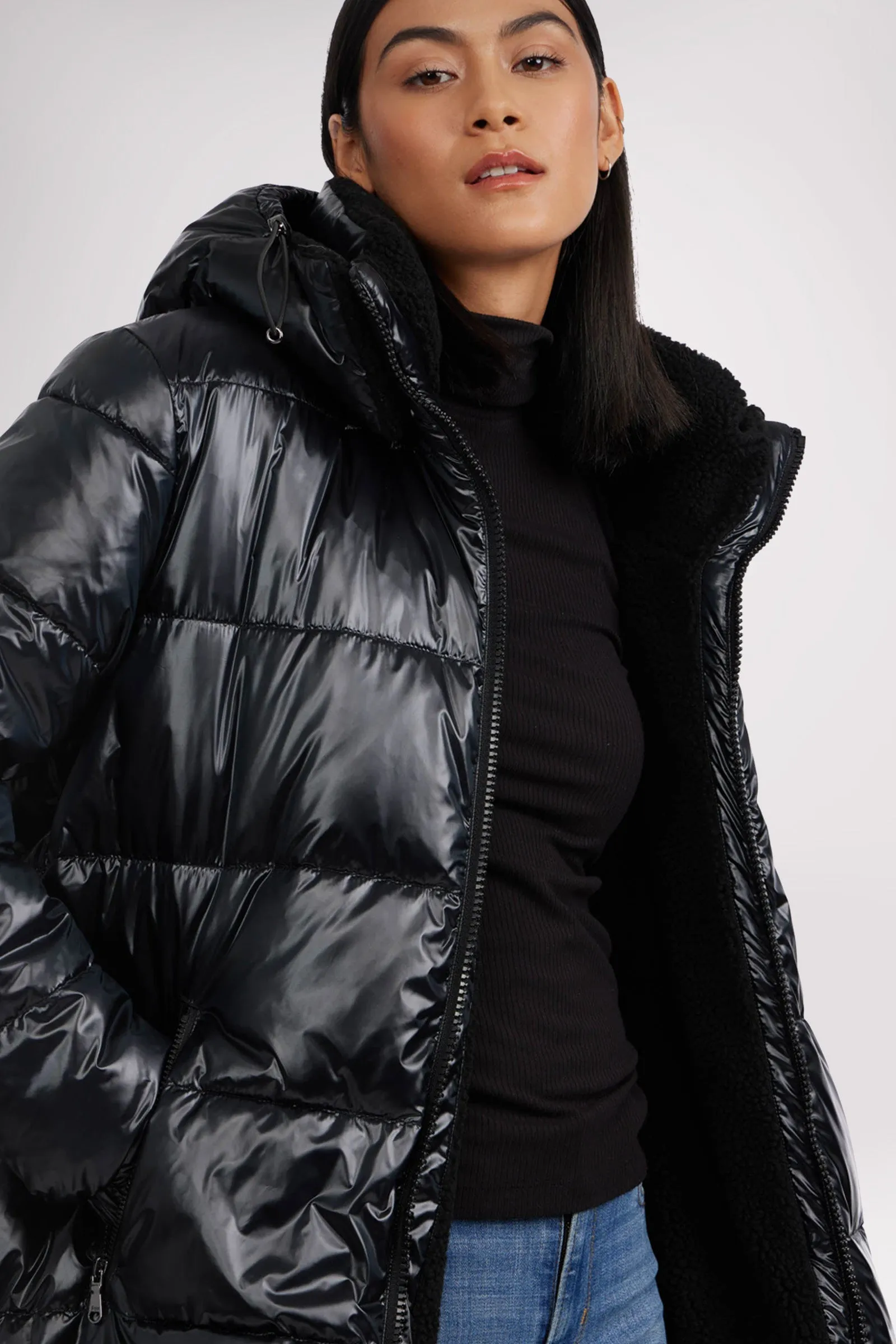 Alsephina Women's Reversible Long Puffer Jacket sold by Pajar product image thumbnail 5