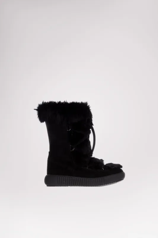 Amelia Women's Suede and Fur Boot sold by Pajar