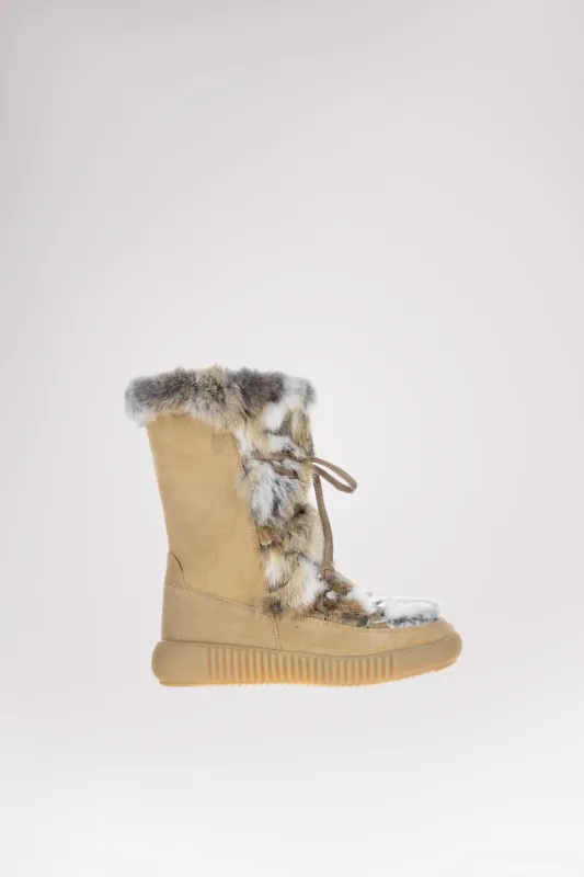 Amelia Women's Suede and Fur Boot sold by Pajar