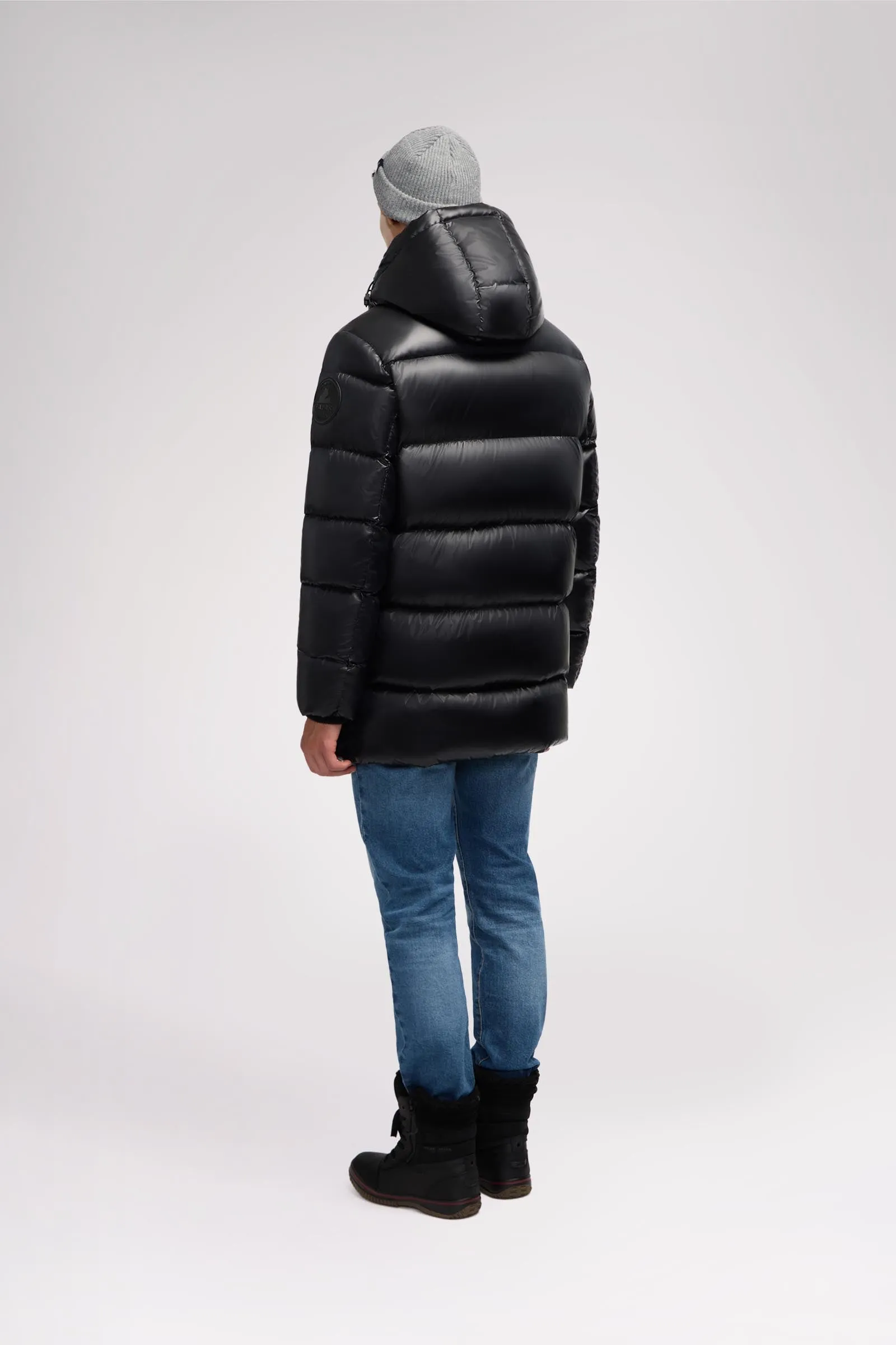 Dechen Men's Long Puffer w/detachable hood sold by Pajar product image thumbnail 4