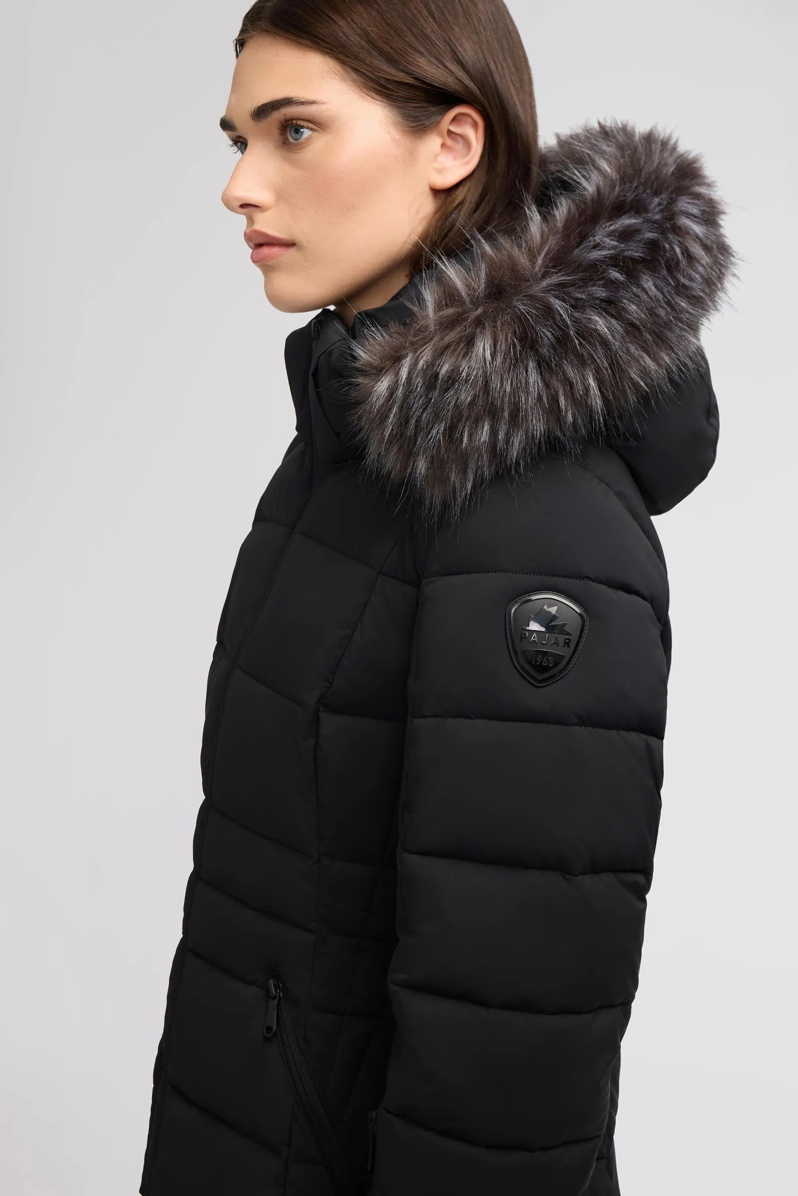 Venus Women's Long Stretch Puffer sold by Pajar product image thumbnail 5