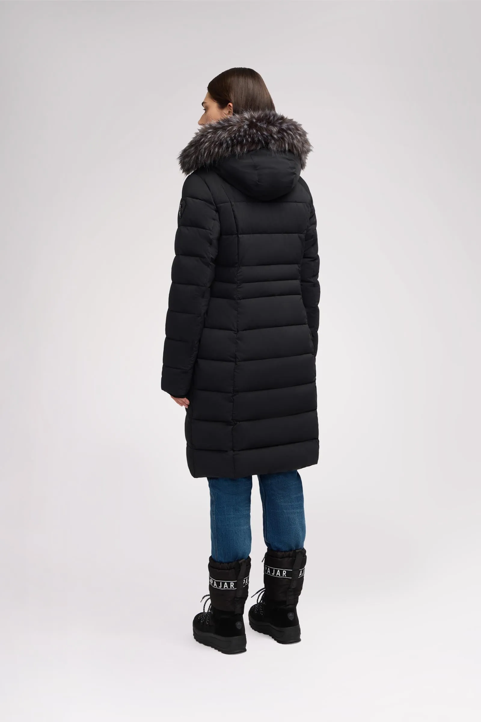 Venus Women's Long Stretch Puffer sold by Pajar product image thumbnail 4