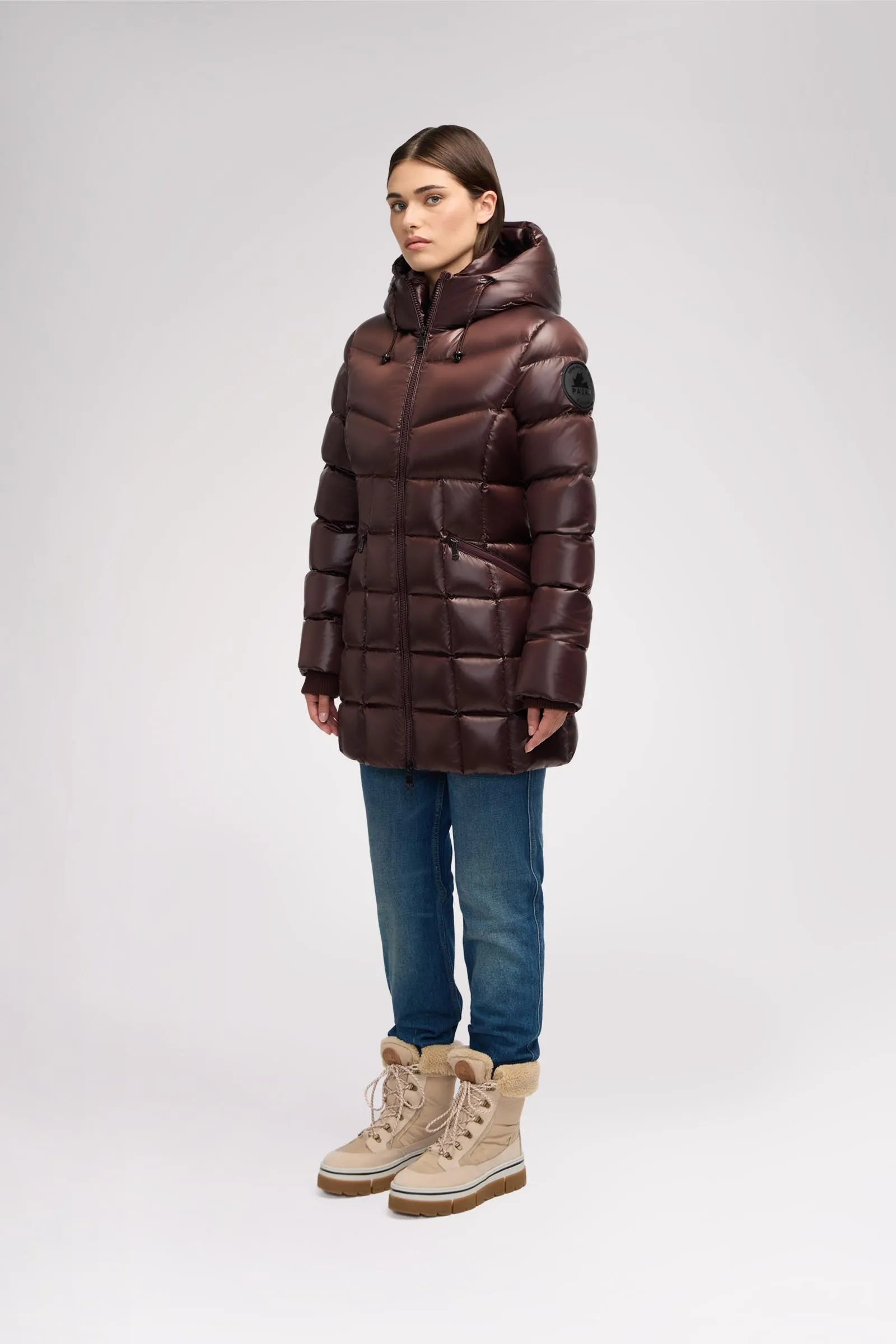 Zola Women's Mid-Length Puffer sold by Pajar product image thumbnail 2