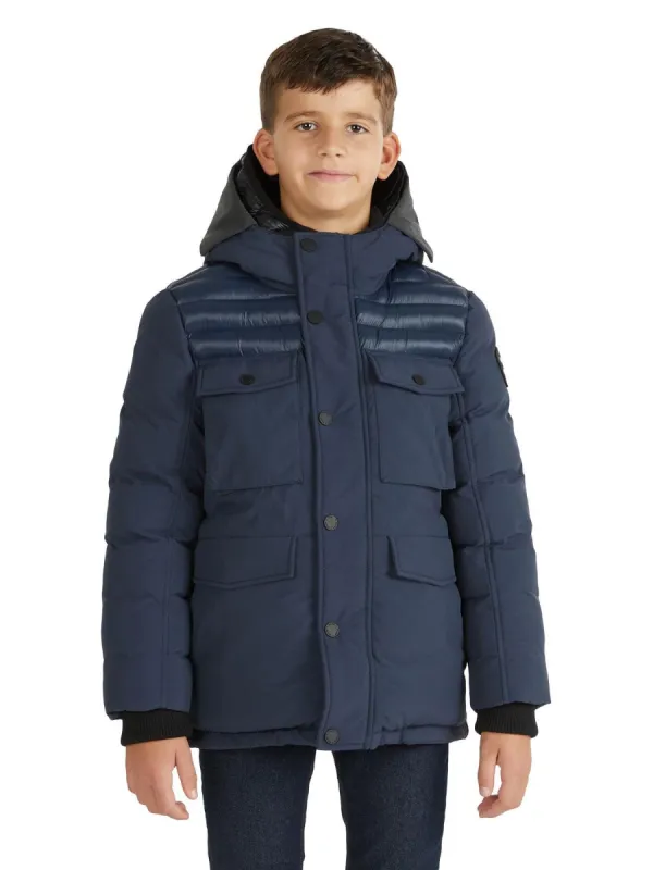 Mikkel Boys' Mixed-Media Parka sold by Pajar