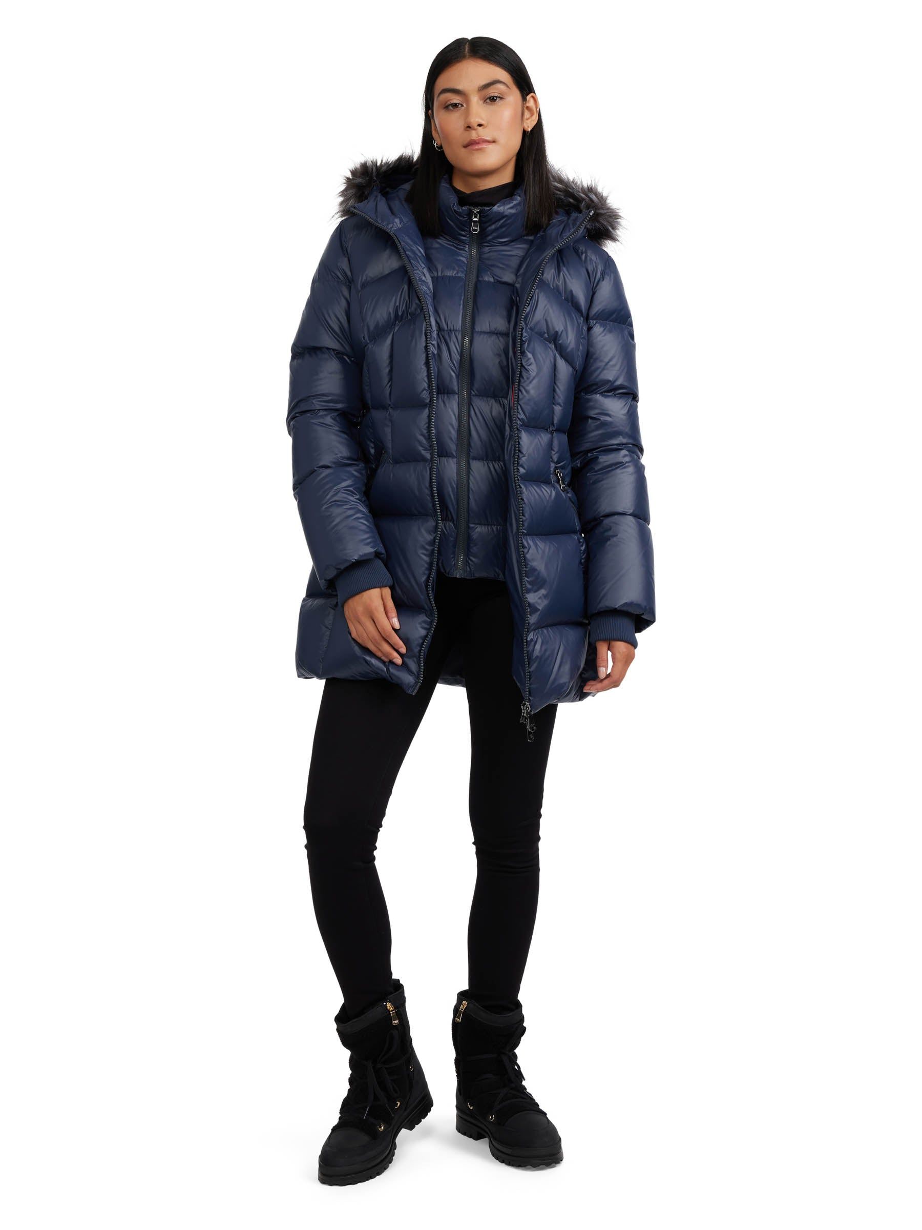 Ares Women's Puffer Jacket w/Faux Fur Trim sold by Pajar product image thumbnail 2