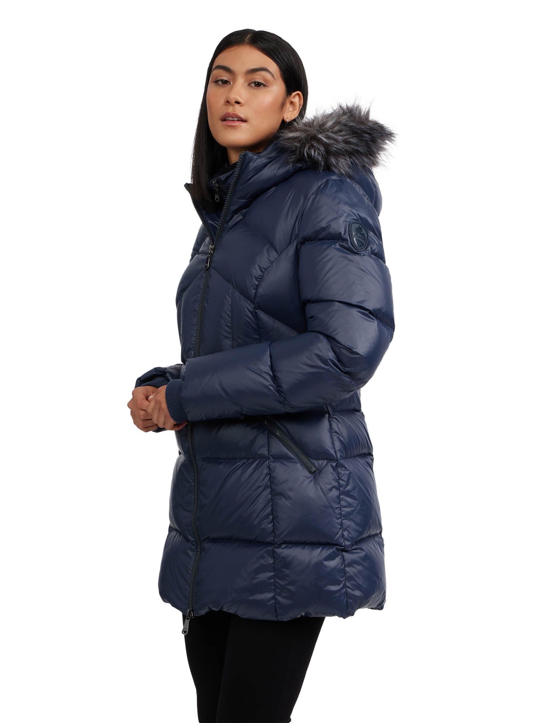 Ares Women's Puffer Jacket w/Faux Fur Trim sold by Pajar product image thumbnail 3