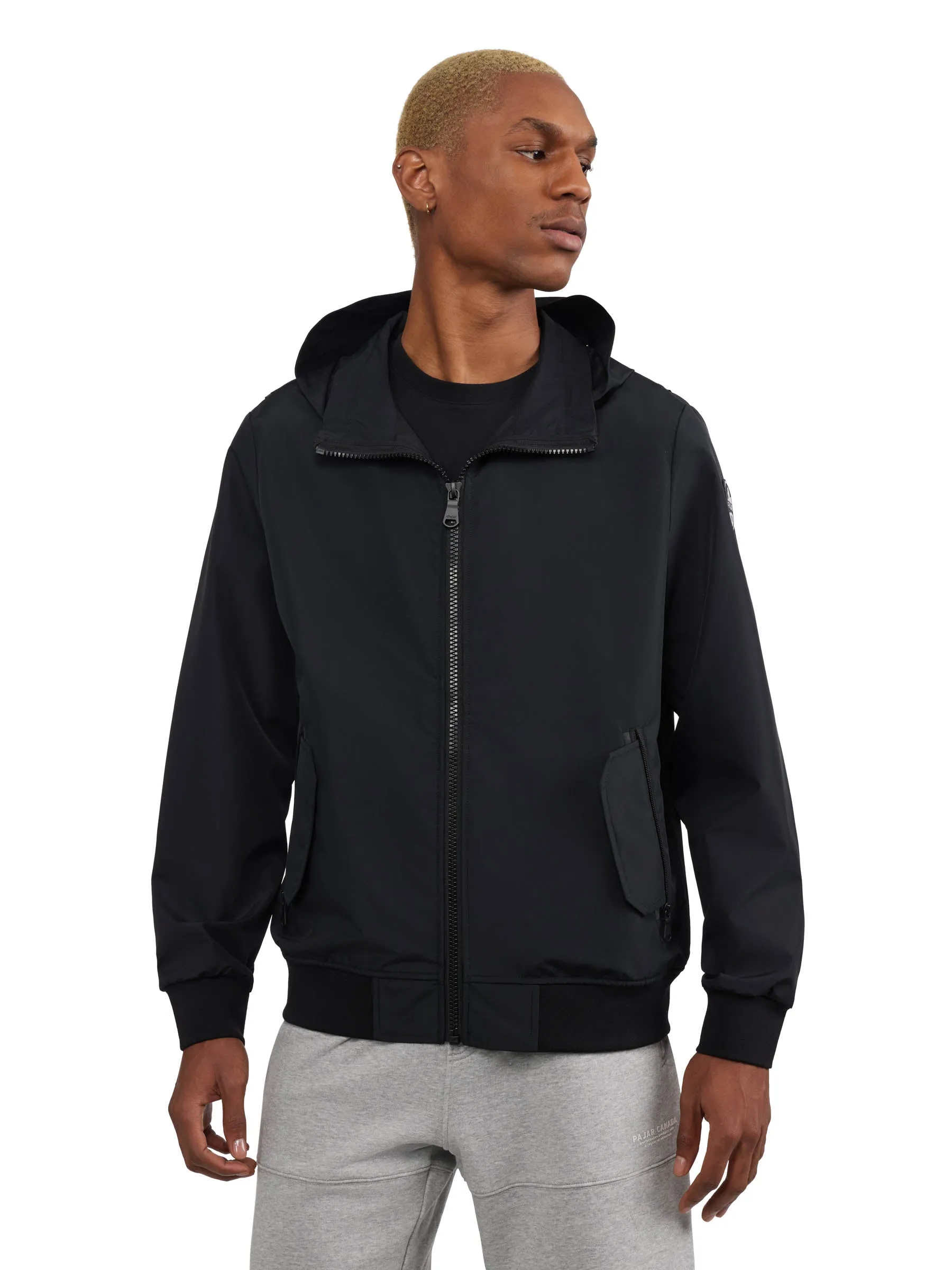 Riku Men's Golf-Style Rain Shell w/ Detachable Hood sold by Pajar