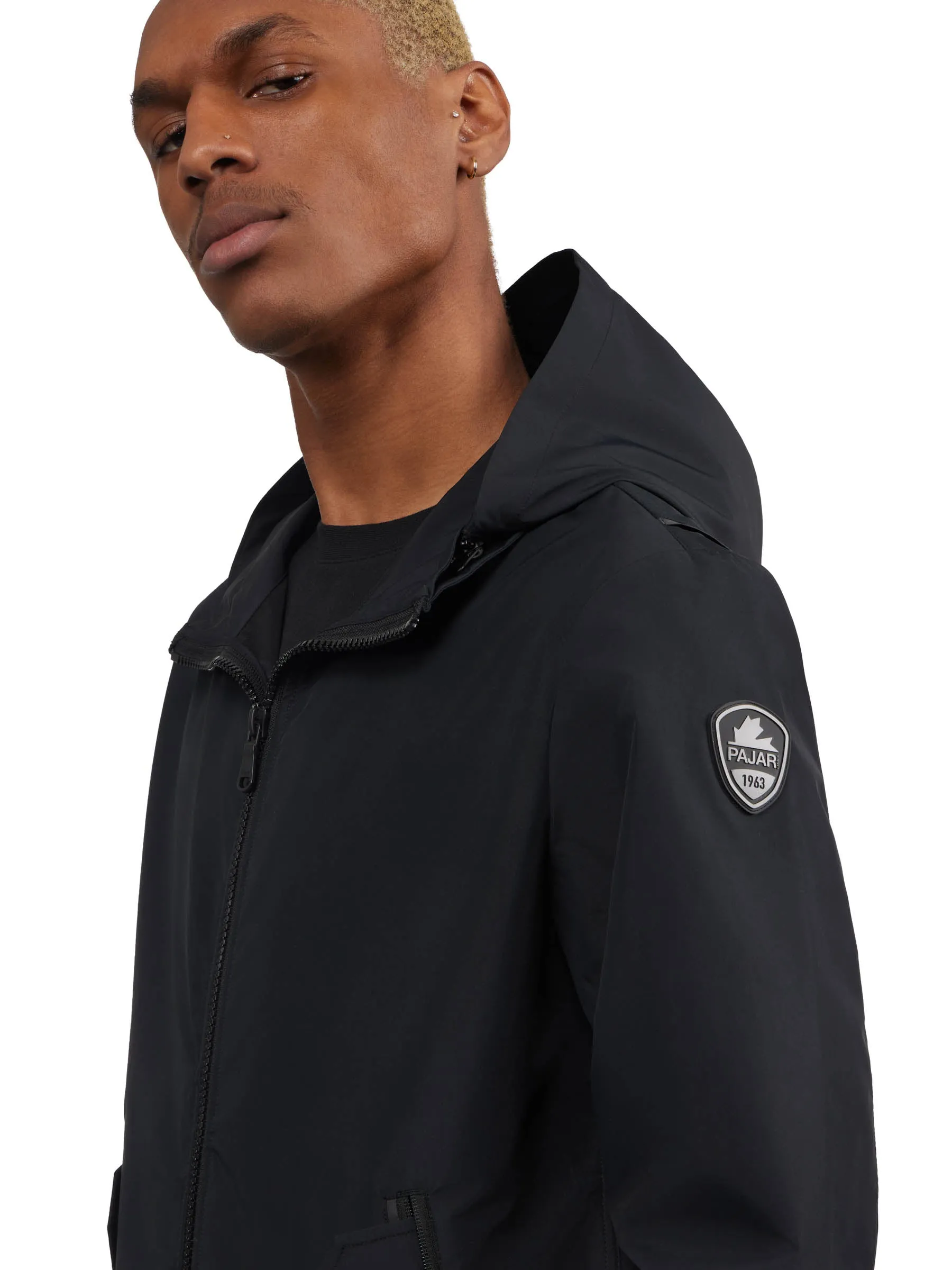 Riku Men's Golf-Style Rain Shell w/ Detachable Hood sold by Pajar product image thumbnail 5