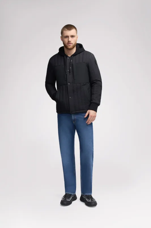 Carnelian Men's Quilted Shacket sold by Pajar