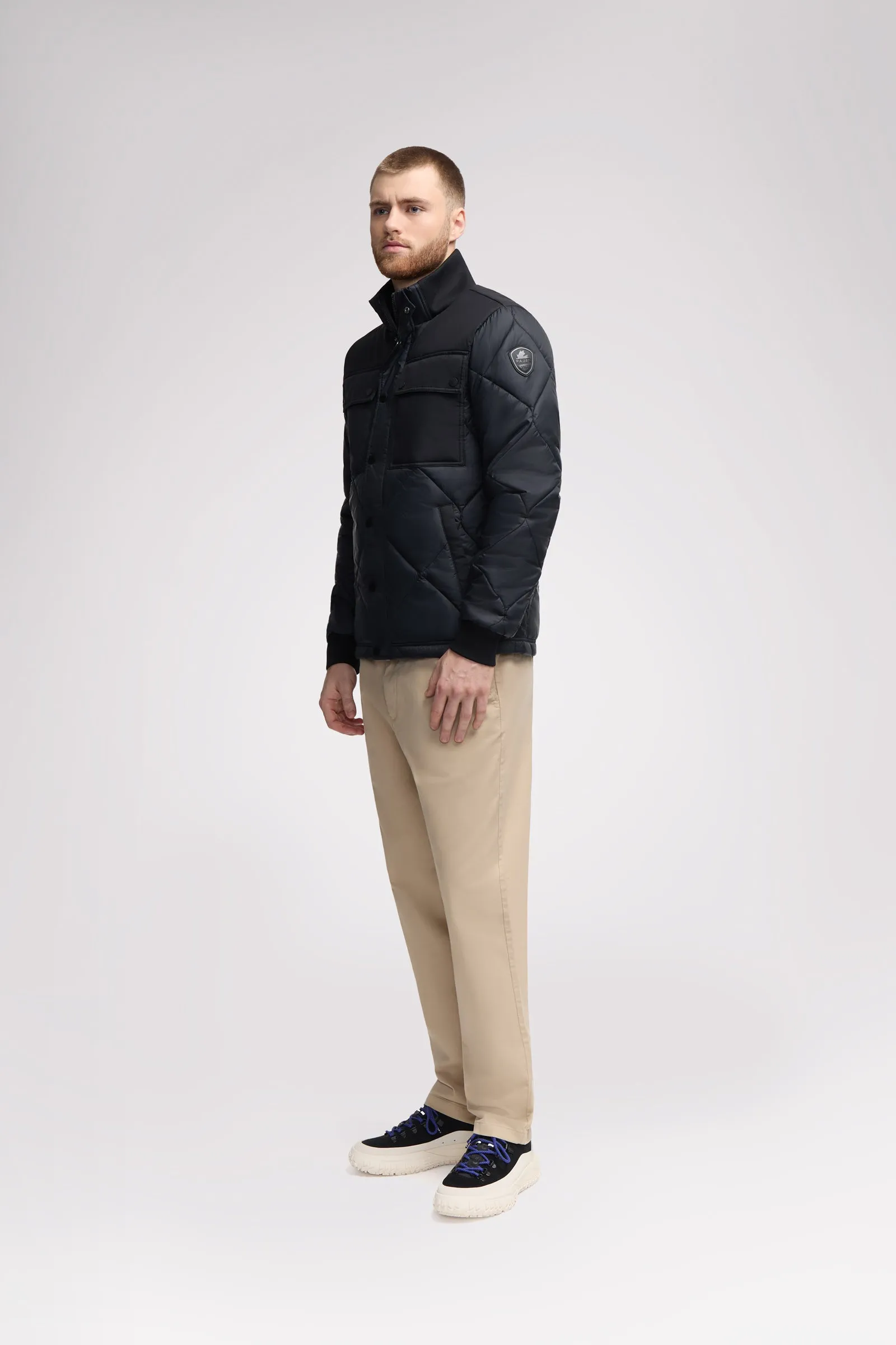 Obsidian Men's Onion Quilted Shacket sold by Pajar product image thumbnail 2